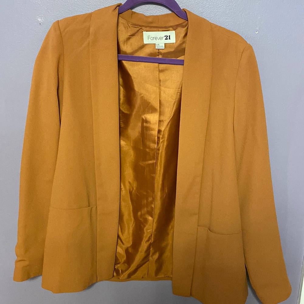 Mustard/Tan Blazer